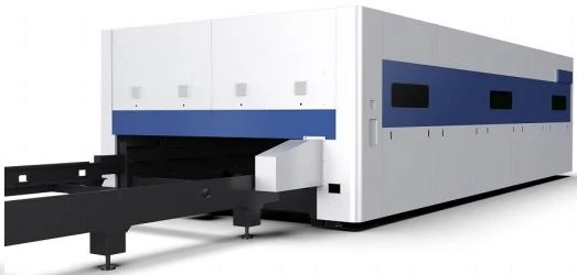 2560GD Exchange Table Fiber Laser Cutting Machine For Metal Sheet